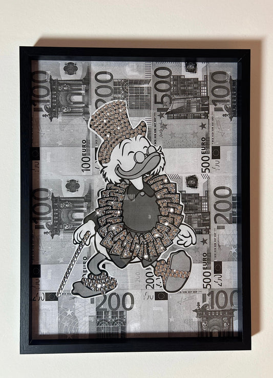 Money Vibes – Handmade Wall Painting 40cm/30cm