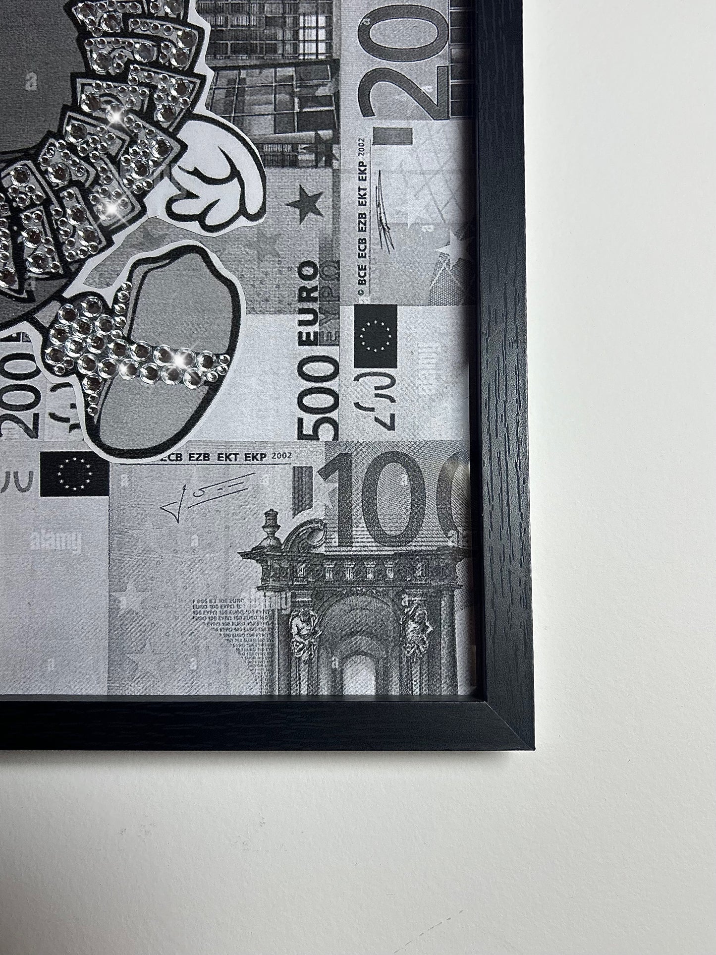 Money Vibes – Handmade Wall Painting 40cm/30cm